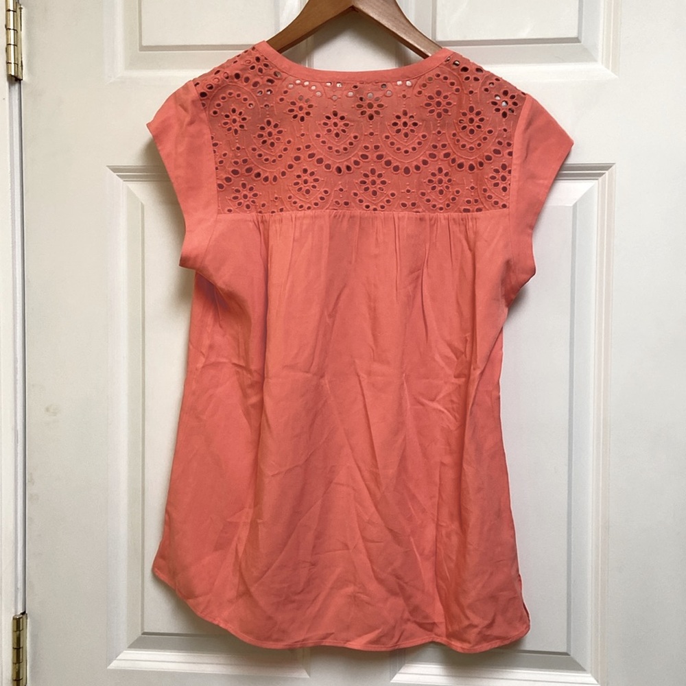 NWT Daniel Rainn Eyelet Top Small - Picture 8 of 9
